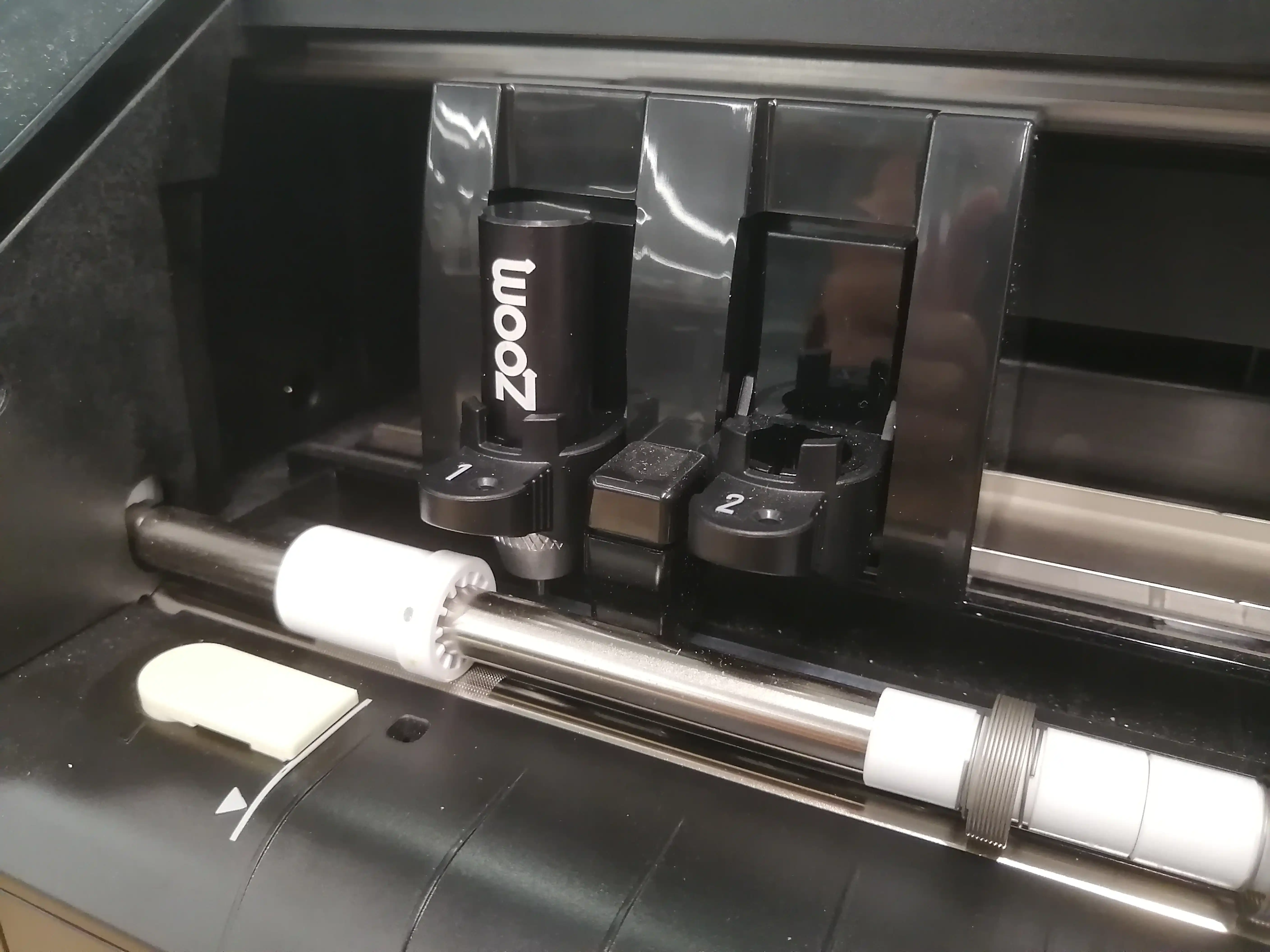 une pointe de gravure installé sur la Cameo 4