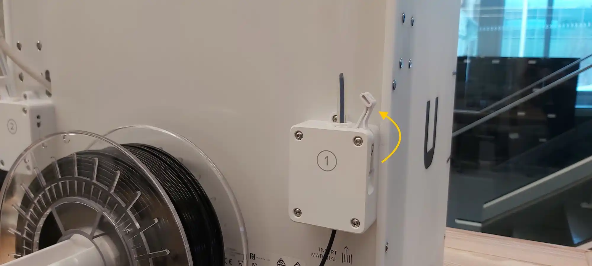 Changement de filament étape 2 suite