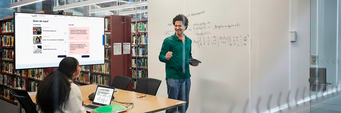 Connexion sans fil aux écrans